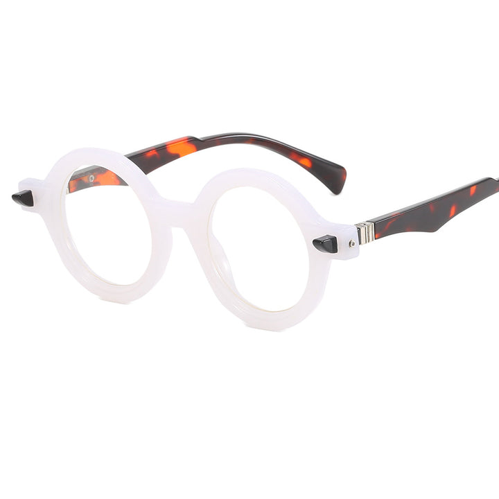 Women's fashionable round glasses with luxurious design Stornfield