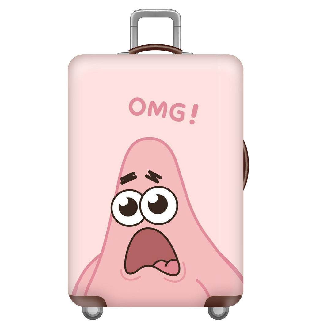 Unisex hard shell suitcase with colorful cartoon design Stornfield