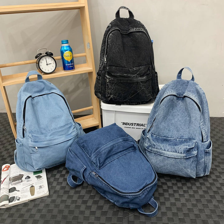 Stylish Casual Denim Backpack Stornfield