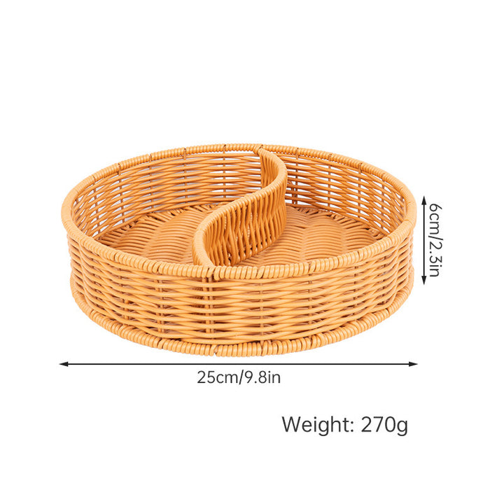 Round Woven Storage Organizer Stornfield