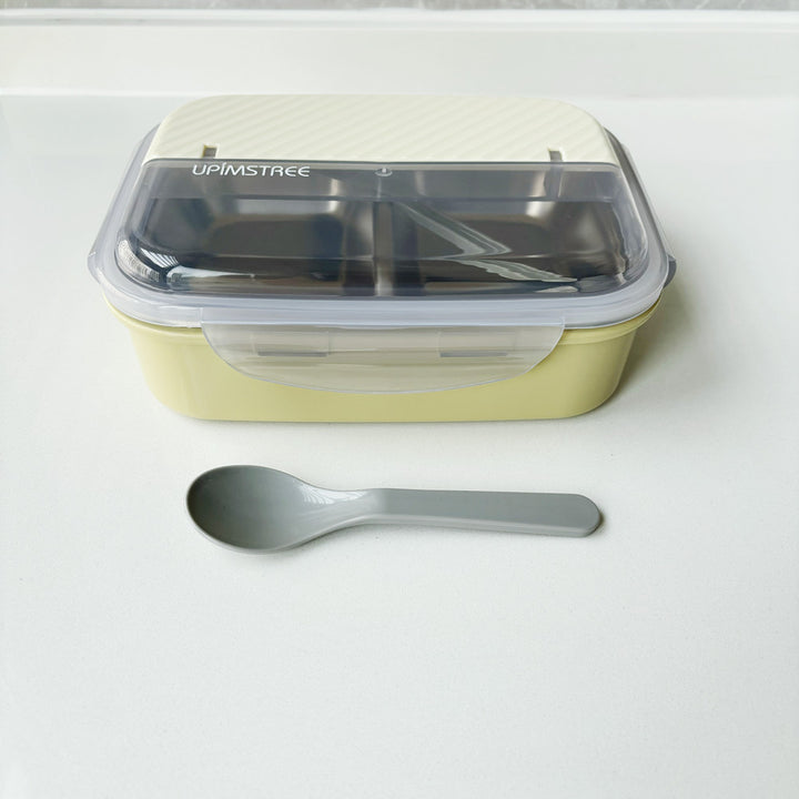 Multi-Compartment Meal Prep Container with Utensil