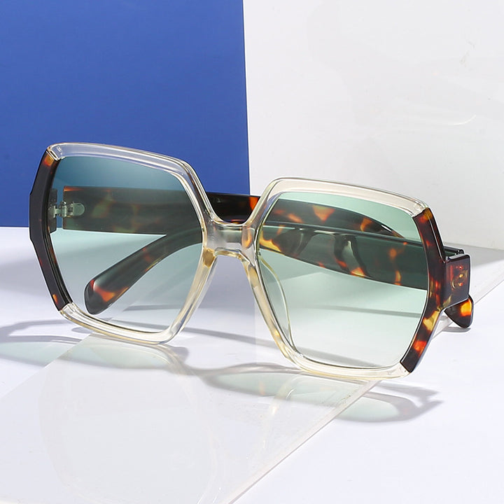 Women's stylish oversized sunglasses with elegant square frame Stornfield