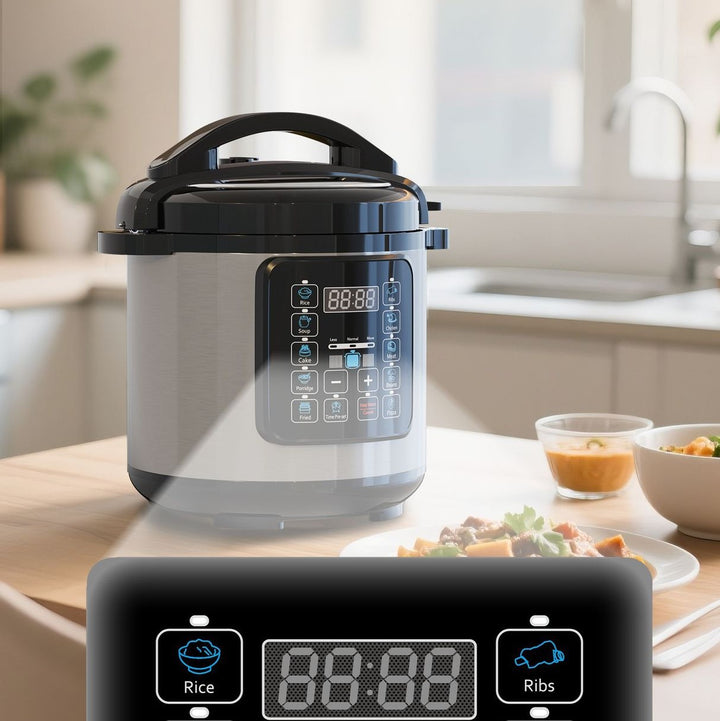 Multifunctional Pressure Cooker with Digital Control and App Connection Stornfield