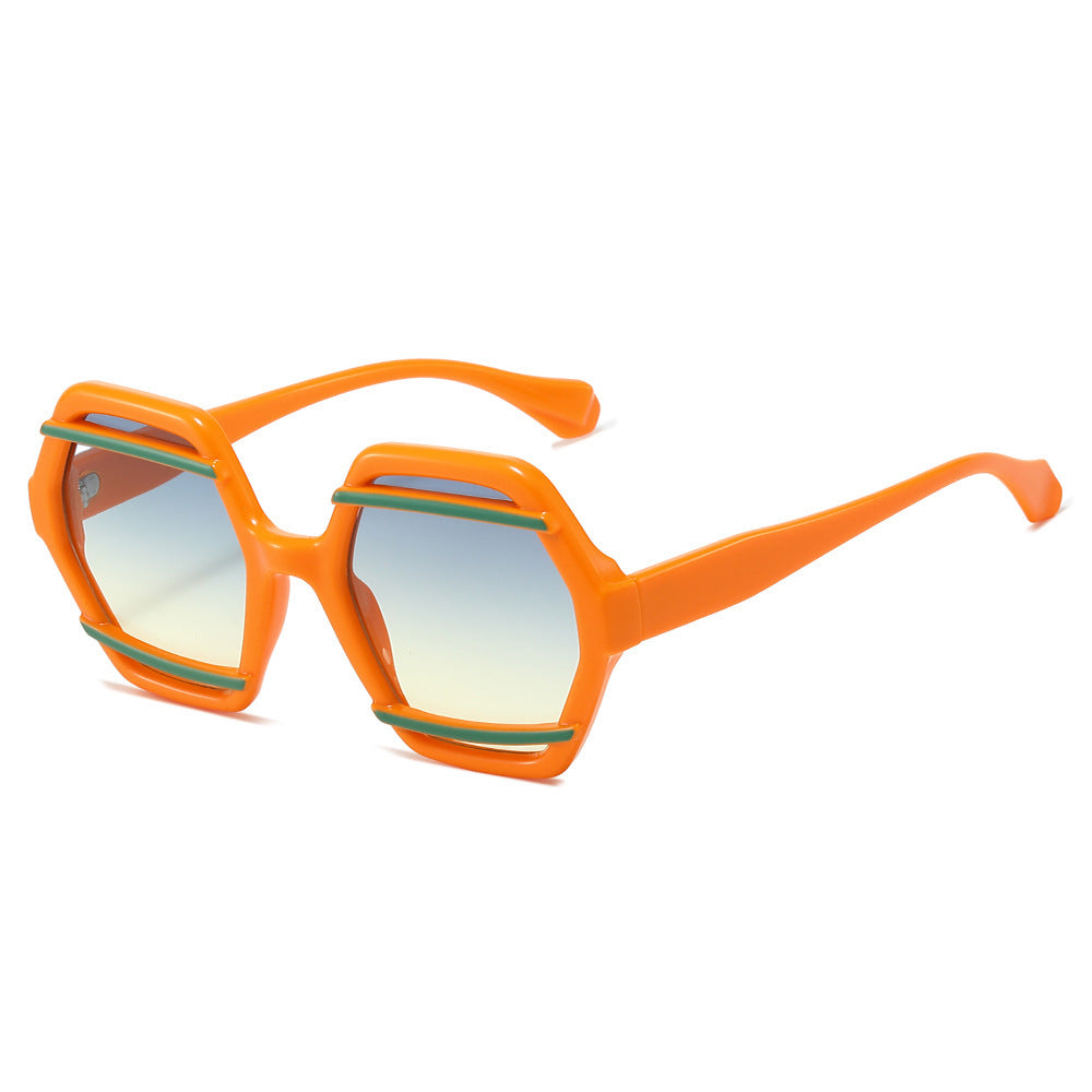 Oversized Geometric Sunglasses Stornfield