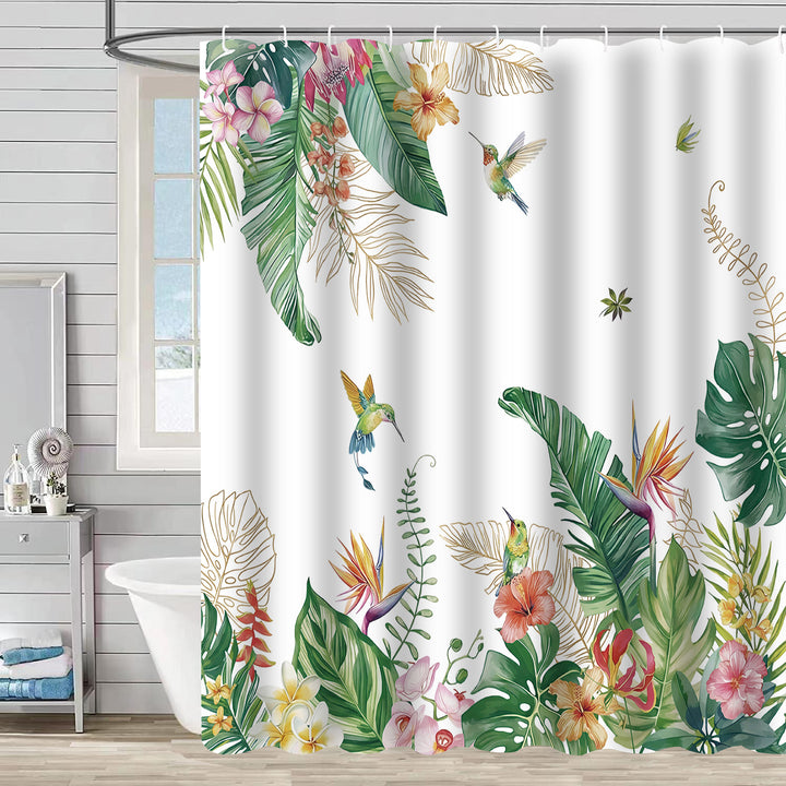 Nature-Inspired Shower Curtain Stornfield