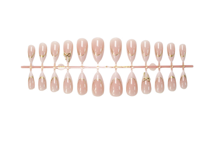 Acrylic nail set with luxurious tips and glamorous accents Stornfield