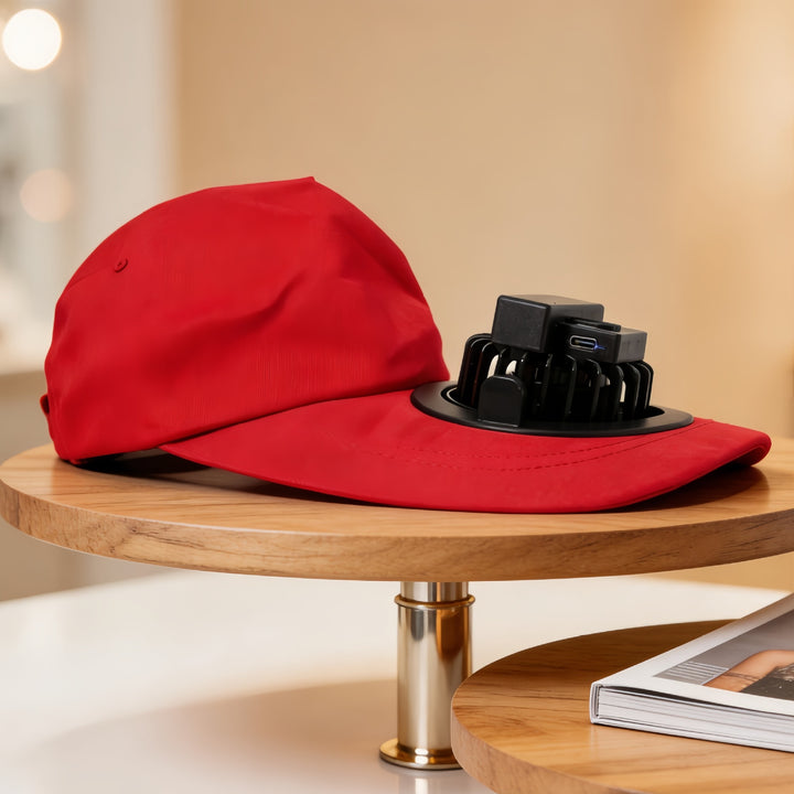 Women's Cooling Cap with Integrated Fan Stornfield