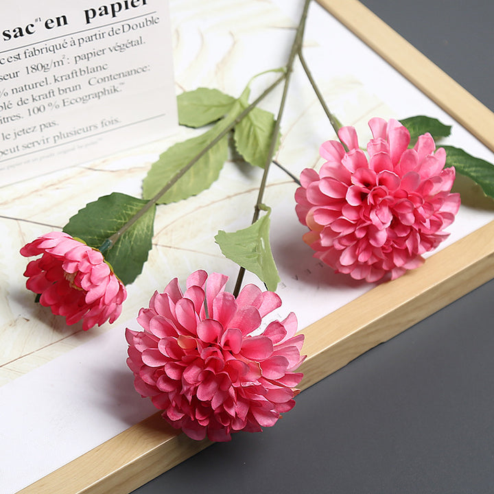 Decorative Fabric Carnation Stem for Home Display