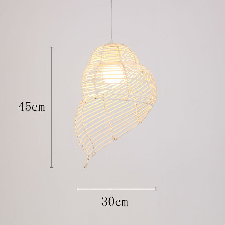 Organic Woven Pendant Light