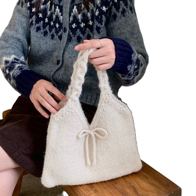 Cozy Knit Tote Bag Stornfield