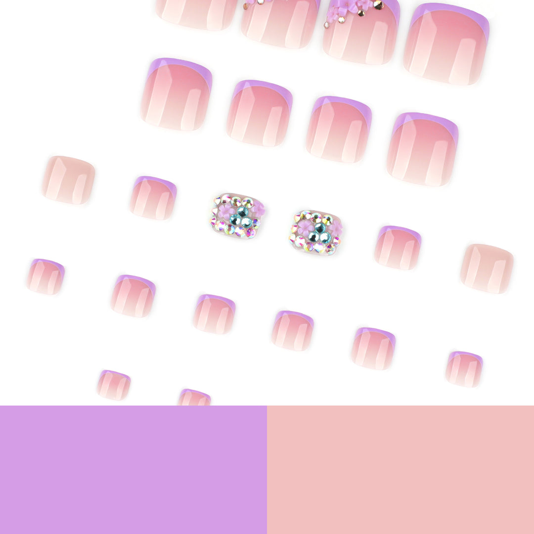 Artful nail design with elegant glitter accent Stornfield
