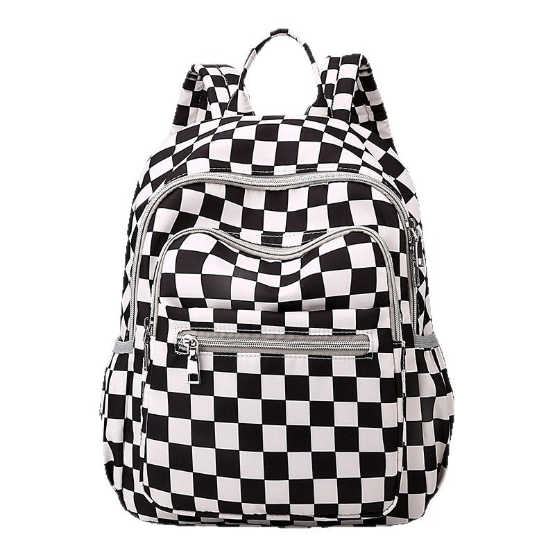 Checkerboard Pattern Backpack Stornfield