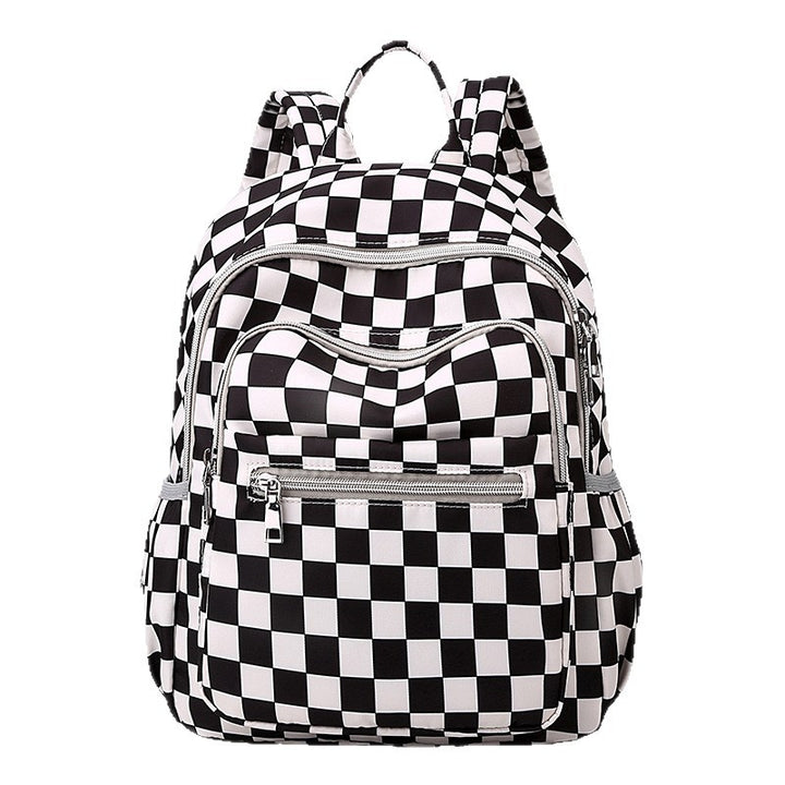 Checkerboard Pattern Backpack Stornfield