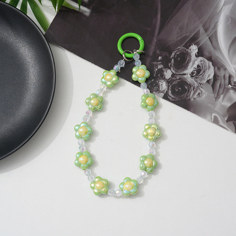Floral Beaded Phone Chain Stornfield