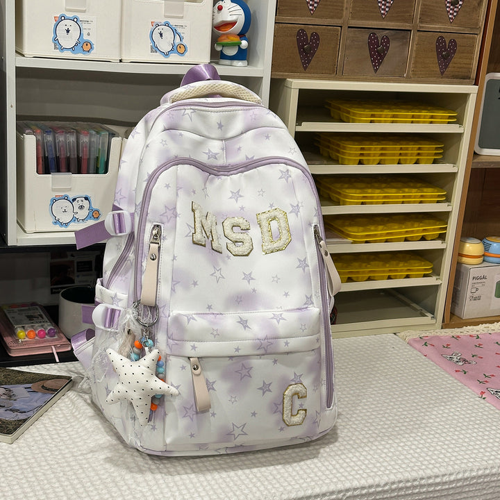 Stylish Graphic Print School Backpack Stornfield