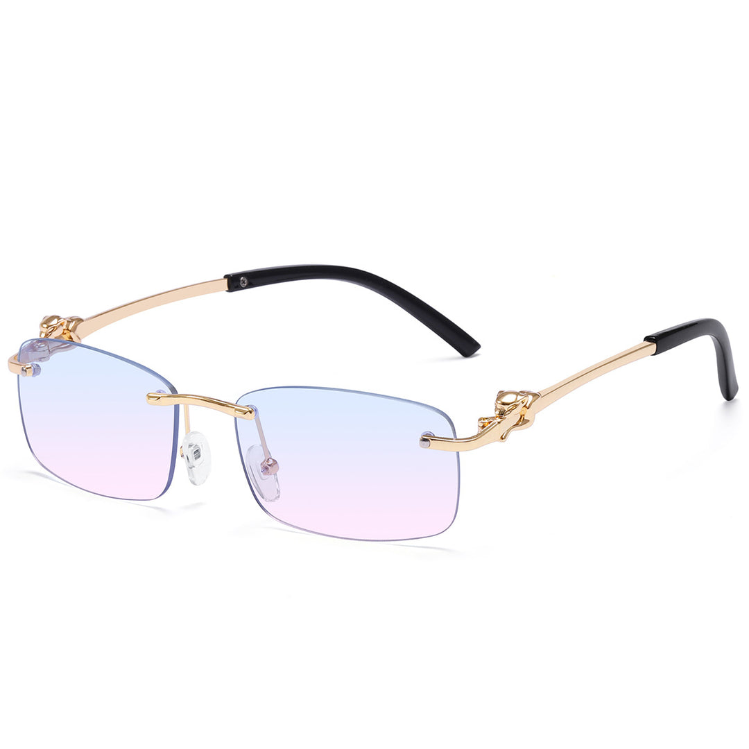 Women's elegant sunglasses with intricately designed metal frame Stornfield