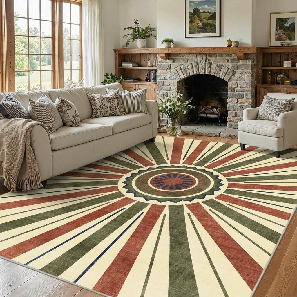 Artistic Abstract Area Rug