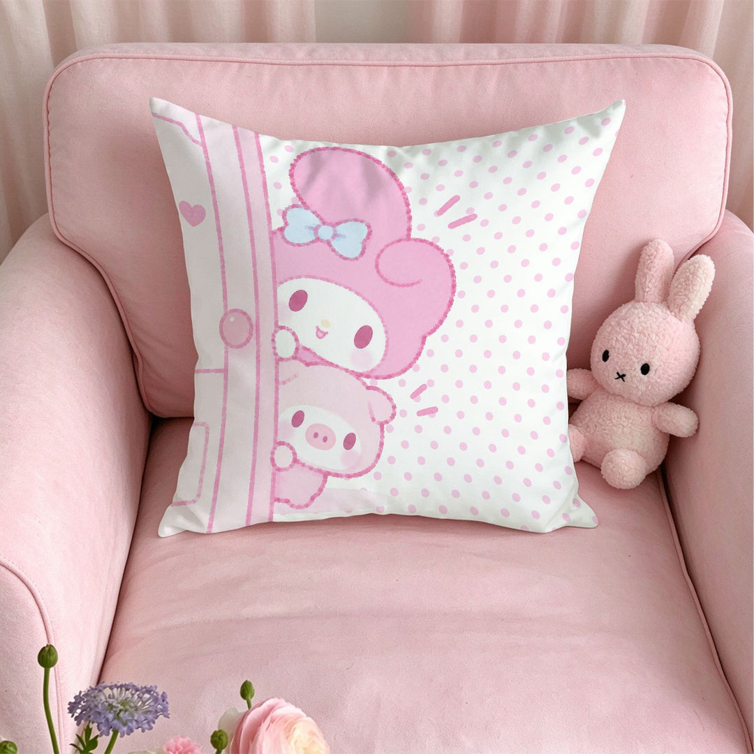 Cute Character-Themed Decorative Throw Pillow