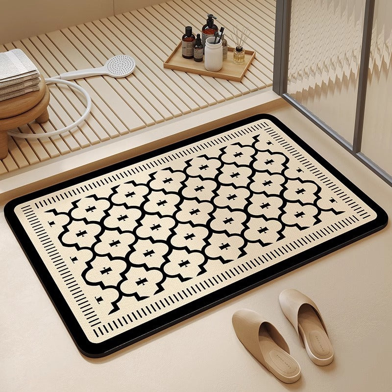 Non-Slip Bath Rug for Bathroom Floor Use