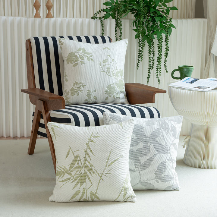 woven decorative pillow