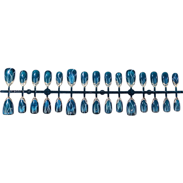 Sparkling Elegant Press-On Nail Art Kit