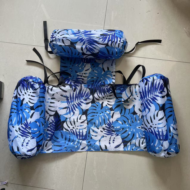 Women Portable Beach Lounge Chair with Neck Support Stornfield