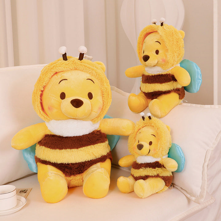 Plush Bear in Bee Costume Cuddly Hooded Stuffed Toy Stornfield