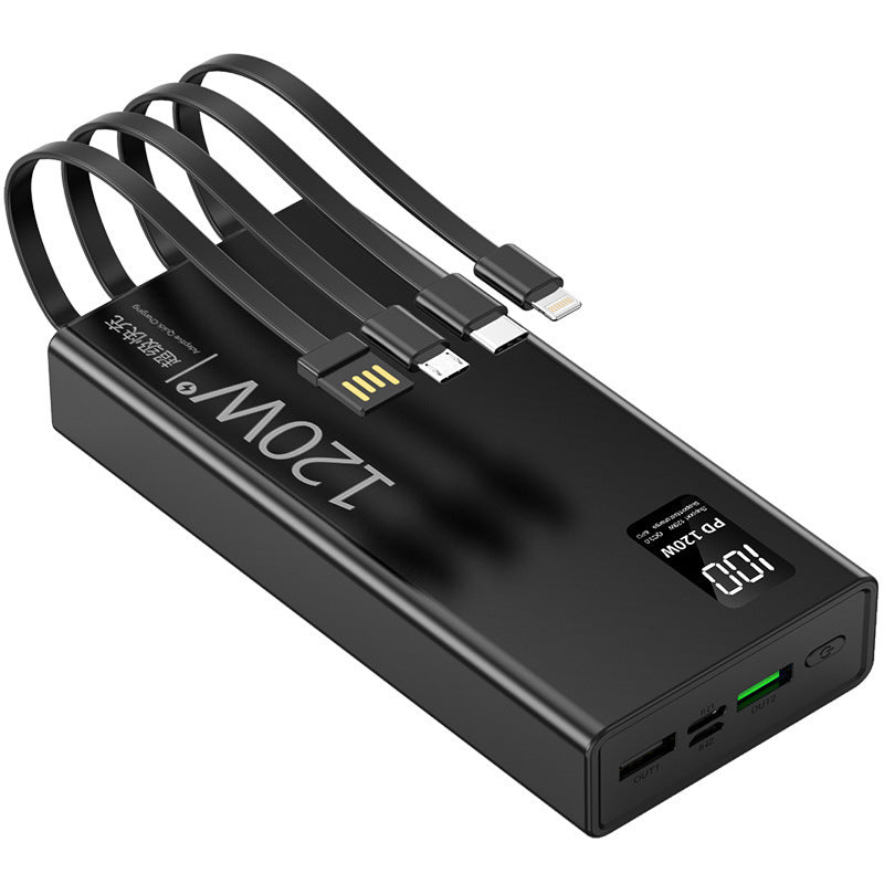 High-performance power bank with digital charging display Stornfield
