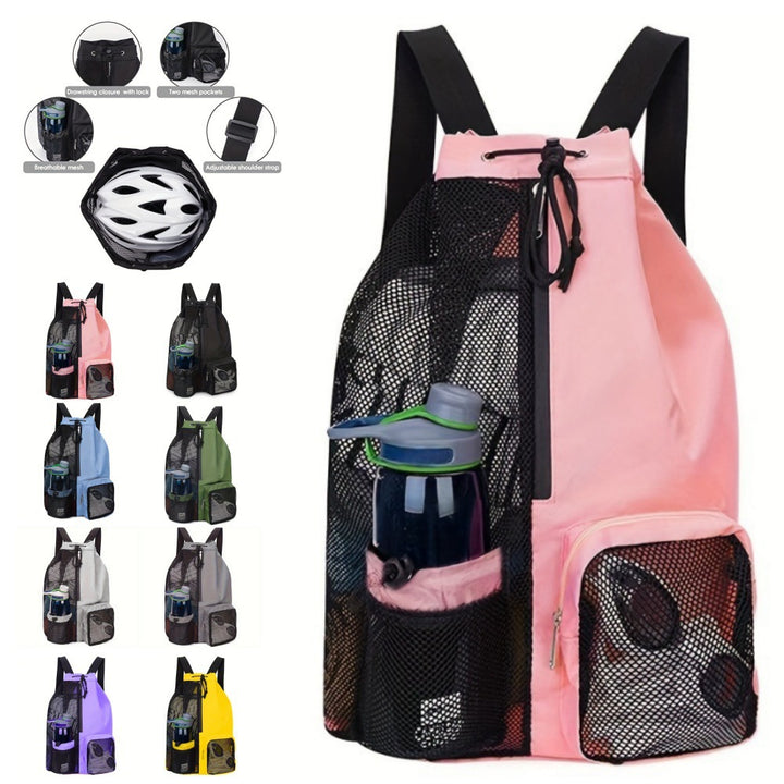 Breathable sports backpack with multiple mesh pockets Stornfield
