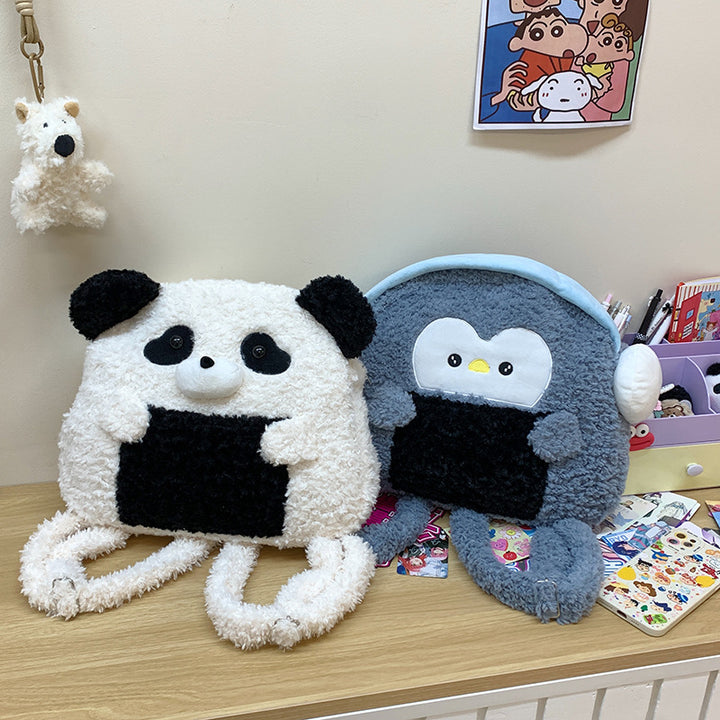 Plush Bag in Penguin Design Stornfield