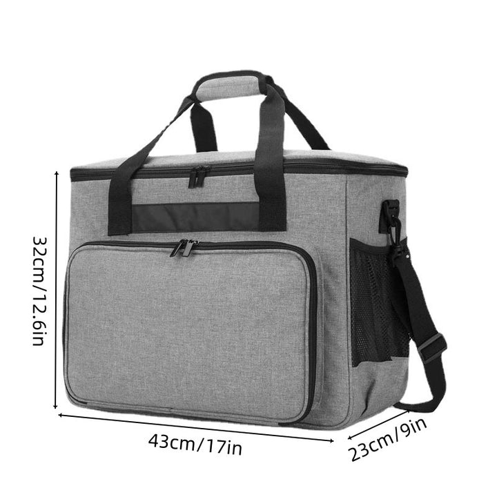 Insulated cooler bag with multiple compartments Stornfield