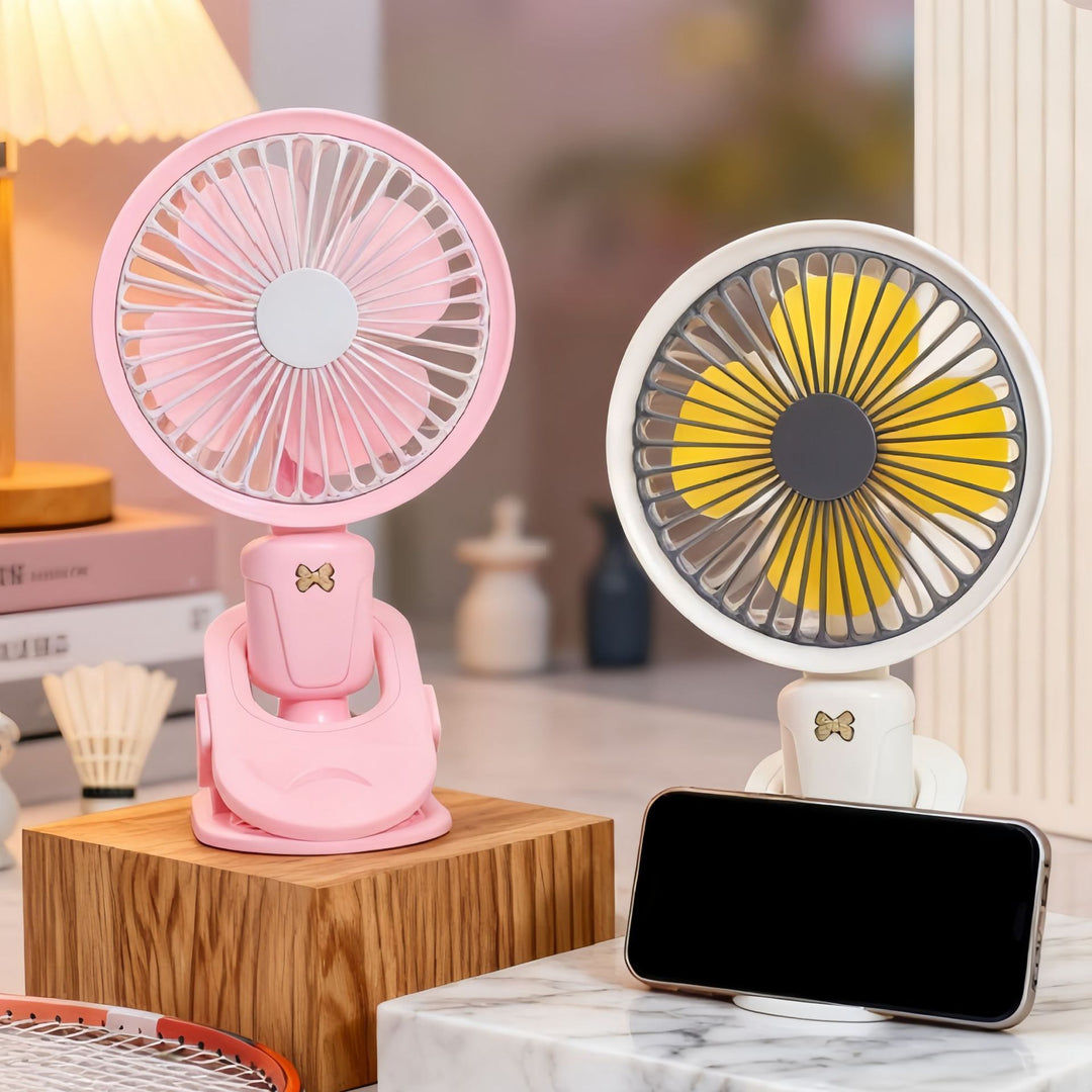 Women Portable Table Fan with Flexible Stand Stornfield