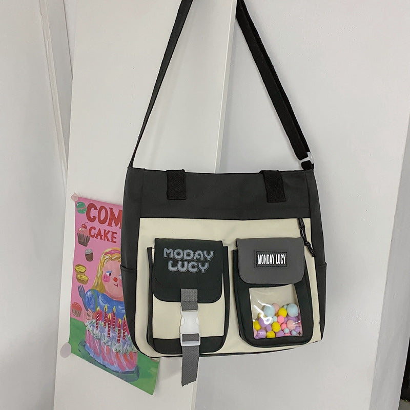 Whimsical Multi-Compartment Messenger Bag Stornfield