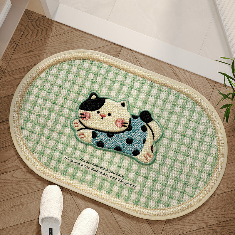 Bath Mat for Bathroom Floor Home Use
