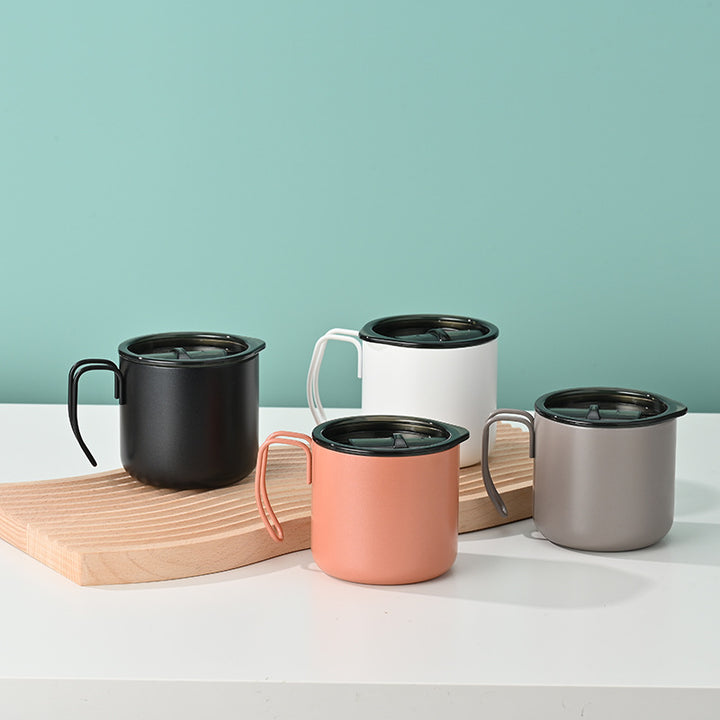 Ladies functional coffee mug with transparent lid Stornfield