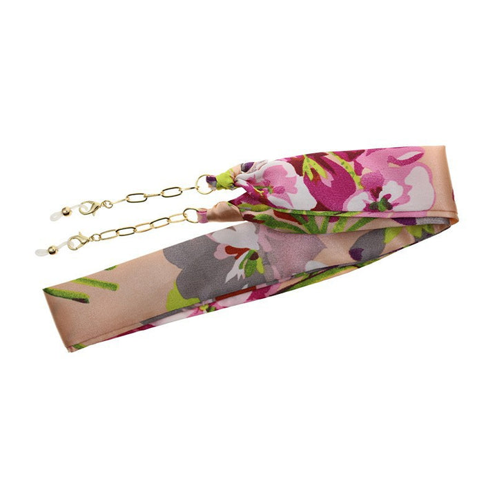 Floral Silk Eyewear Chain Stornfield