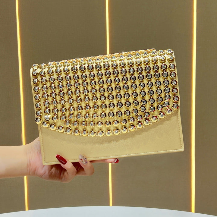 Luxurious Studded Evening Clutch