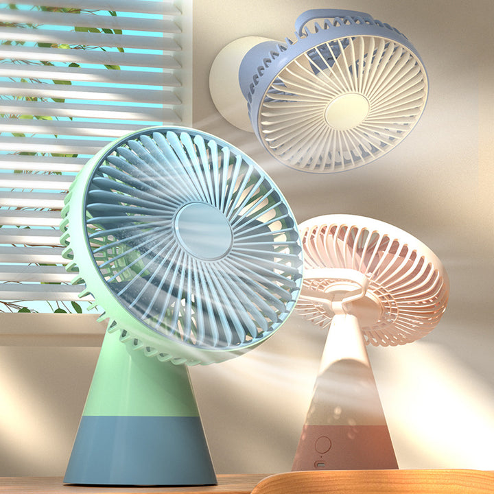 Ladies portable table fan with 360-degree rotation mechanism Stornfield