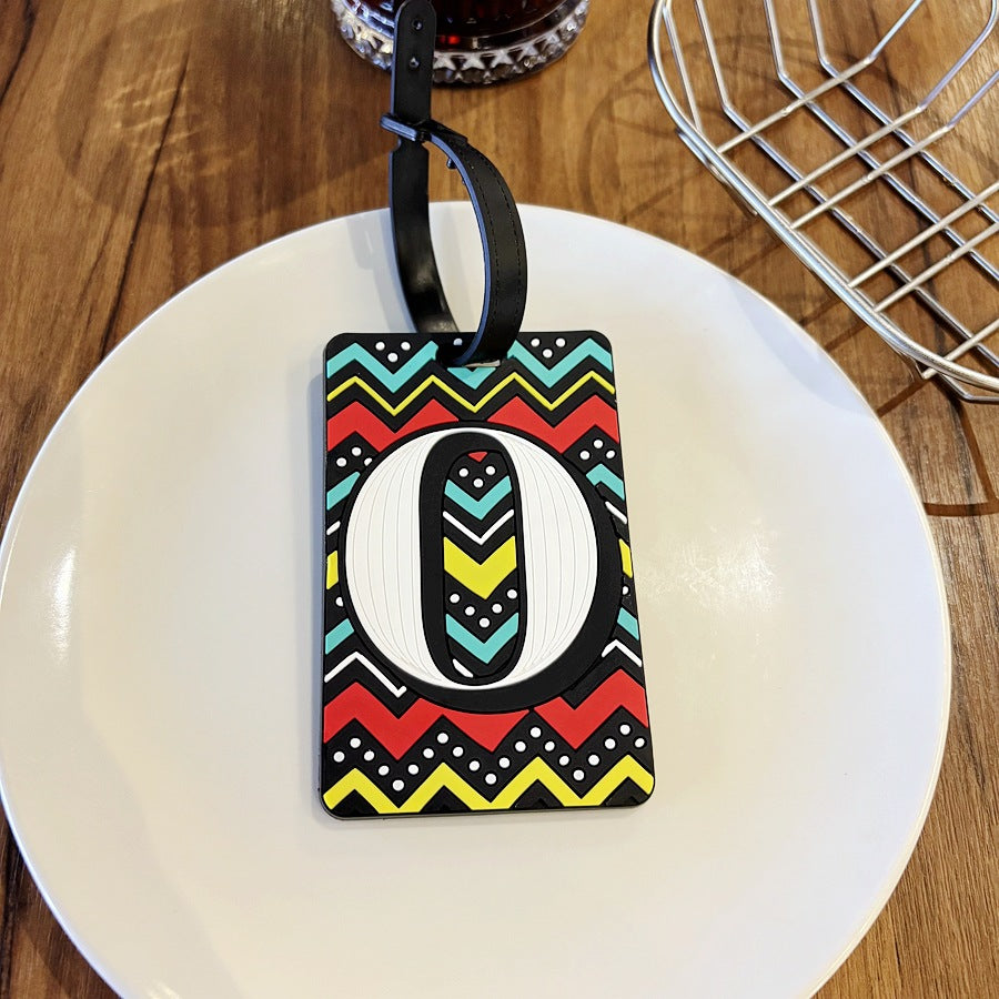 Playful Alphabet Luggage Tag Stornfield