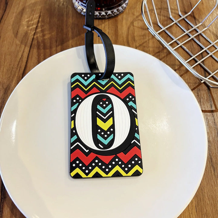 Playful Alphabet Luggage Tag Stornfield