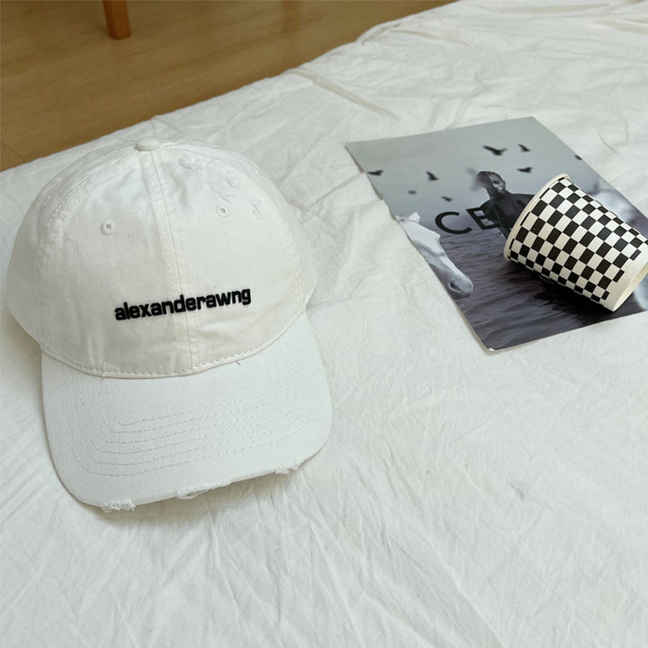 Unisex Distressed Cotton Baseball Cap Stornfield