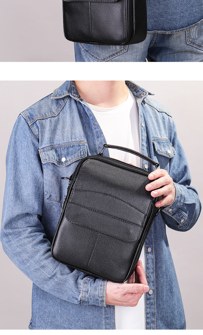 Leather Messenger Bag