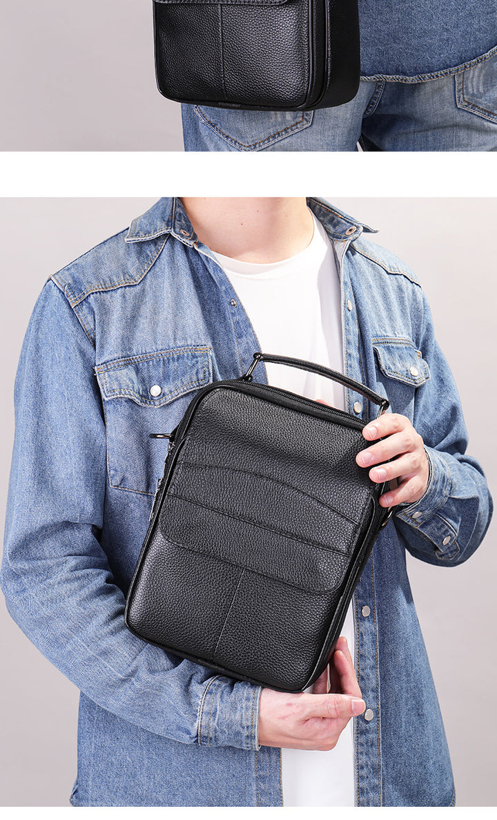 Leather Messenger Bag