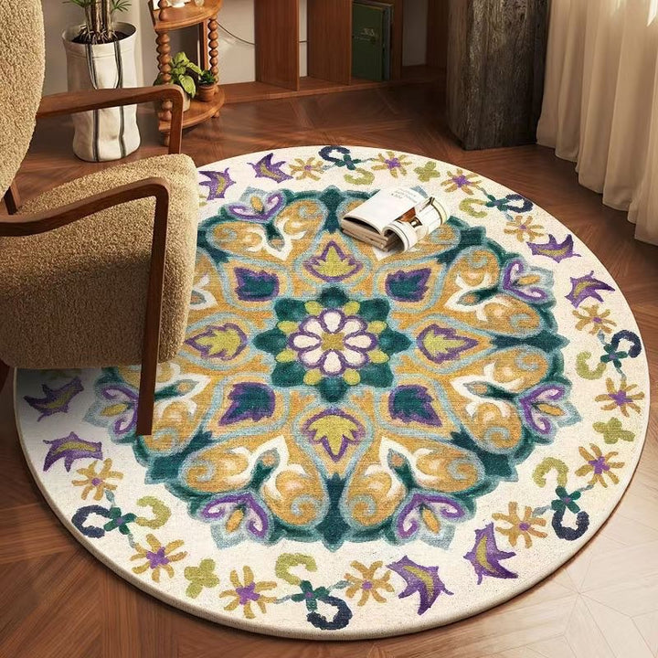 Bohemian Mandala Area Mat