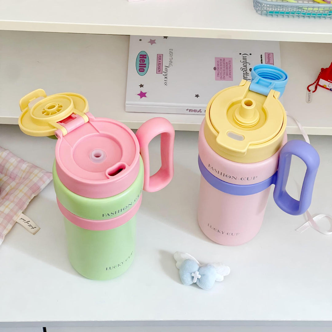 Ladies Multifunctional Insulated Bottle with Unique Lid Stornfield