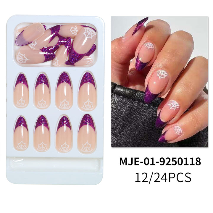 Artistic Abstract Press-On Nail Set Stornfield