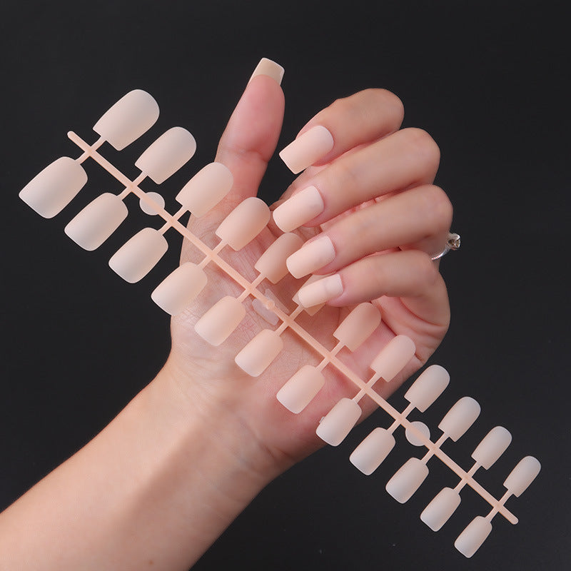 Matte Finish Press-On Nail Set Stornfield
