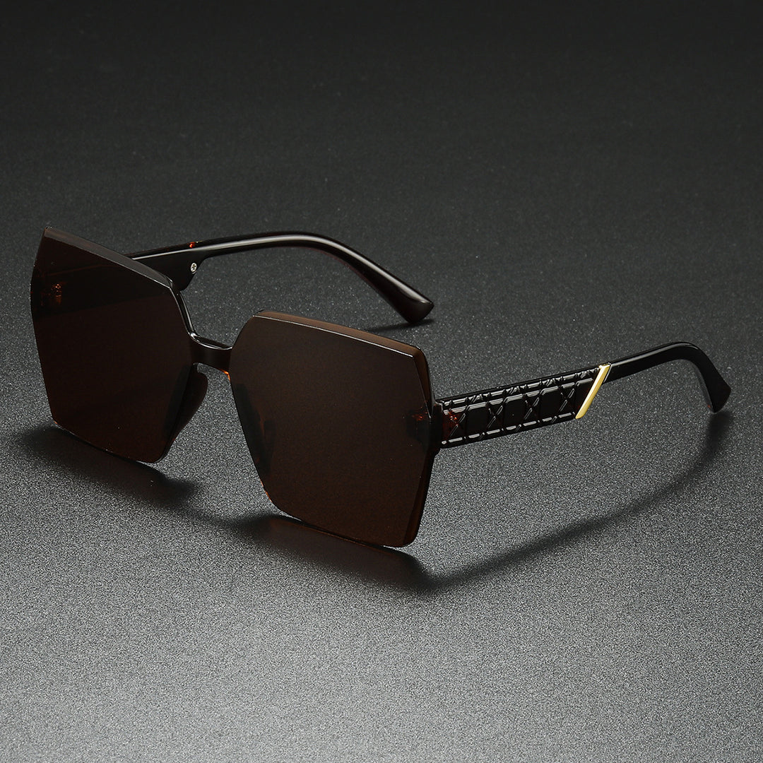 Luxurious Oversized Hexagonal Sunglasses Stornfield