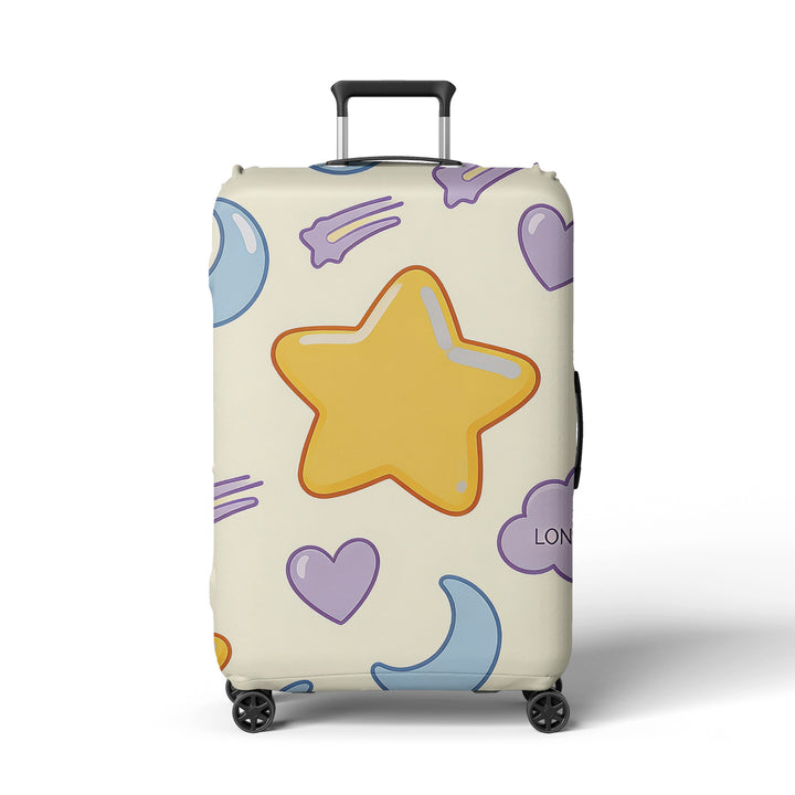 Women's suitcase cover with floral patterns Stornfield