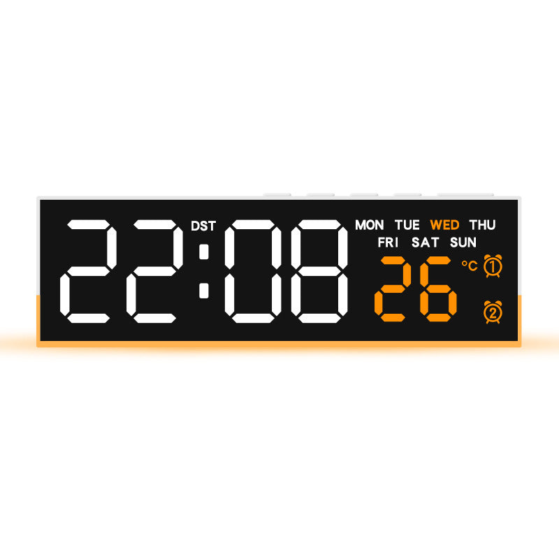 Digital Multifuntional LED Alarm Clock with Temperature and Weekday Display Stornfield